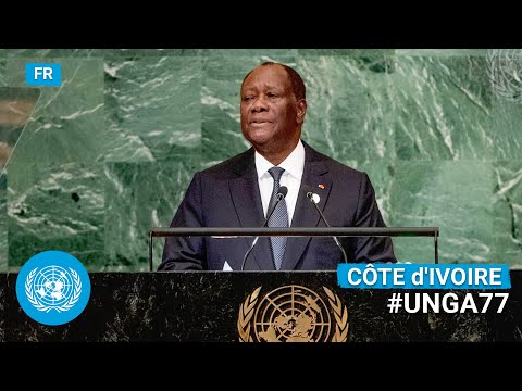 Le président ivoirien à la 77è Assemblée Générale de l’ONU