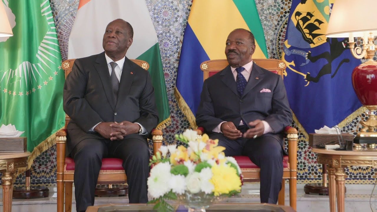 Ouattara au Gabon pour une visite d’amitié