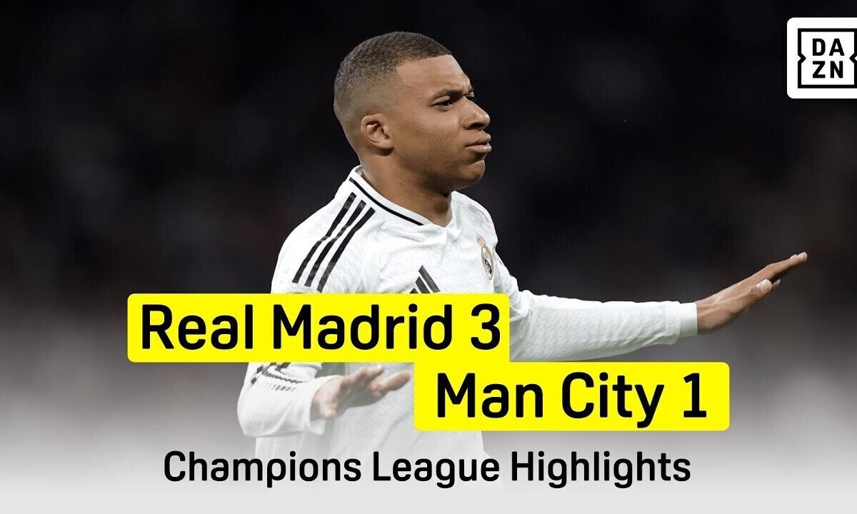 Kylian Mbappé Manchester City au Bernabeu avec un triplé