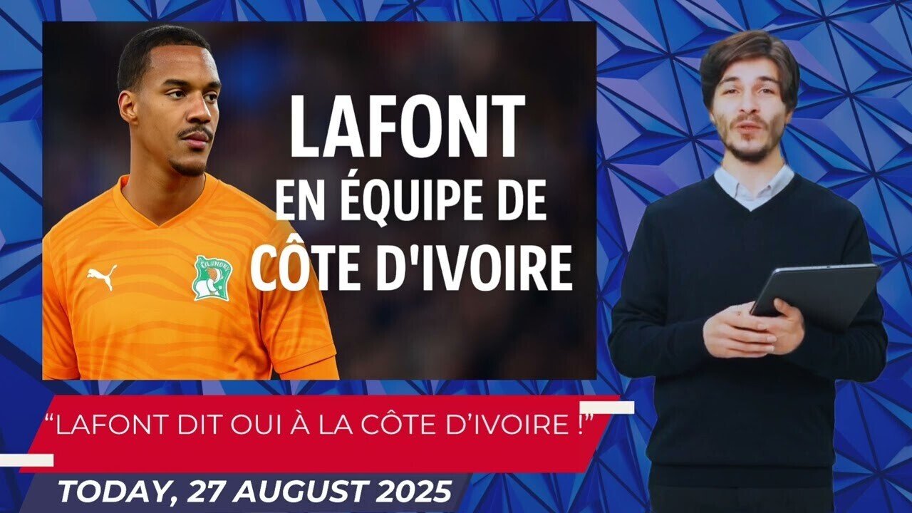 Lafon en équipe de Côte d'Ivoire