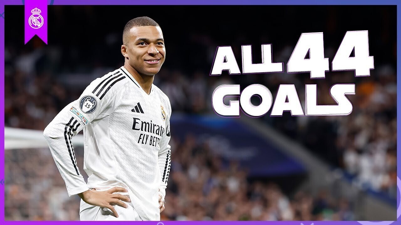 Kylian Mbappé Triplé Real Madrid